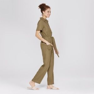 A New Day (Target) Olive Green Utility Jumpsuit